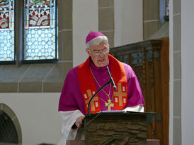 Bonifatiusandacht mit Weihbischof Prof. Dr. Karlheinz Diez in St. Crescentius (Foto: Karl-Franz Thiede)